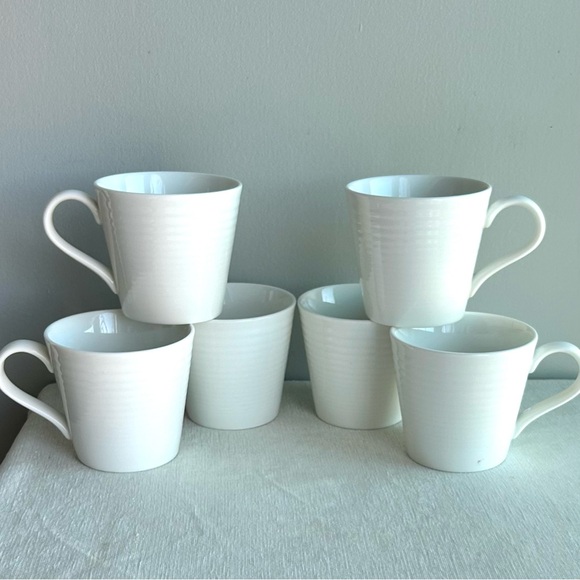 (6) ROYAL DOULTON/gordon ramsay porcelain mug set - Picture 1 of 4